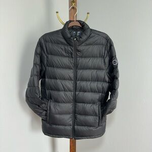 Men's Black Puffer Jacket